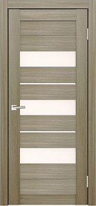 Товар Межкомнатная дверь Легенда X-7 Тон Неаполь Остекление Сатинат белое