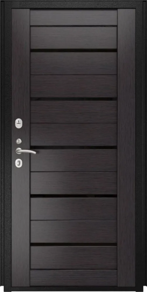 Товар Дверь ДвериПРО Модель L-48 СБ-1 (лак.черное, 16мм, венге) DPRO195833