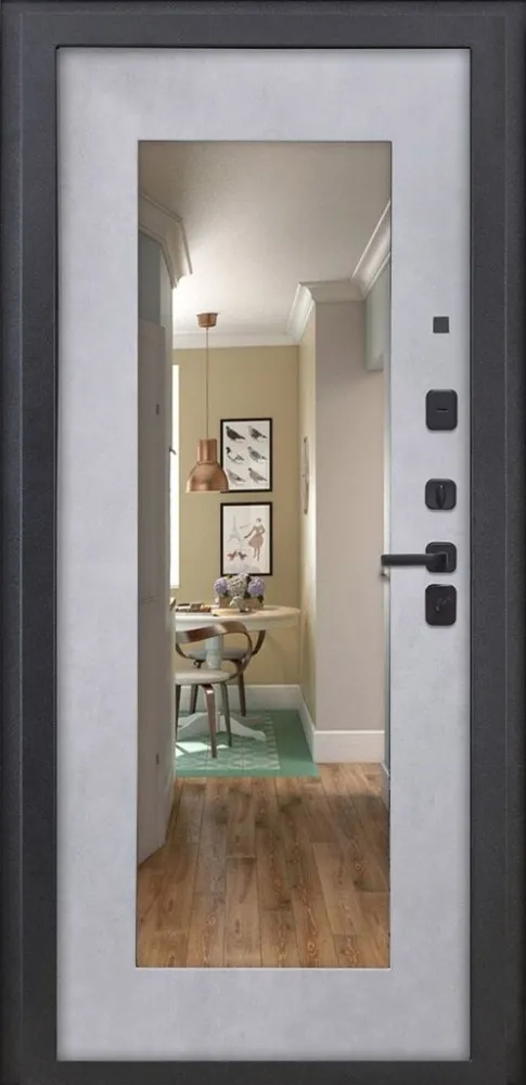 Товар Дверь ДвериПРО Модель L-48 ФЛЗ-603 Бетон снежный DPRO195641